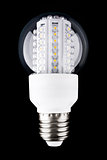 The modern LED light bulb 