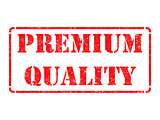Premium Quality -  Red Rubber Stamp.