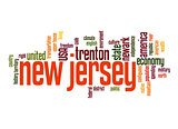 New Jersey word cloud