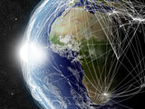 Network over Africa