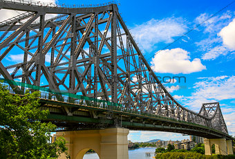 Story Bridge across Brisbane River, Australia.
