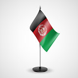 Table flag of Afghanistan