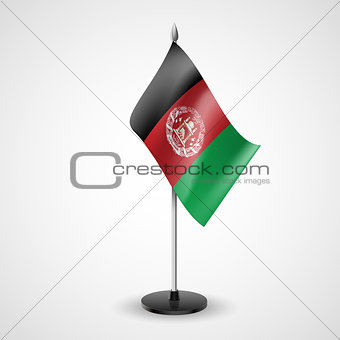 Table flag of Afghanistan