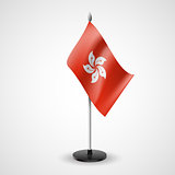 Table flag of Hong Kong