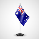 Table flag of Australia