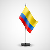 Table flag of Colombia
