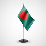 Table flag of Bangladesh