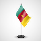 Table flag of Cameroon