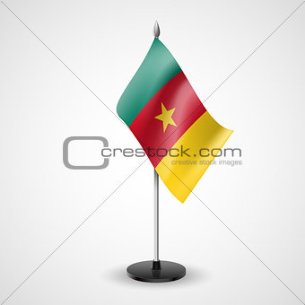 Table flag of Cameroon