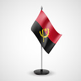 Table flag of Angola