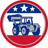 American Mechanical Digger Excavator Retro