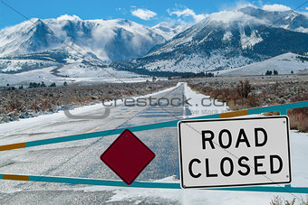 Mountain Road Closed