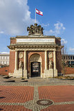 Berlin gate in the center of Wesel