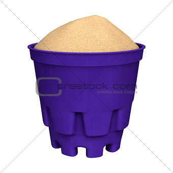 Bucket full of Sand
