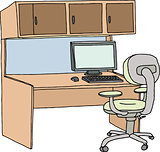Isolated Cubicle