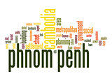 Phnom Penh word cloud