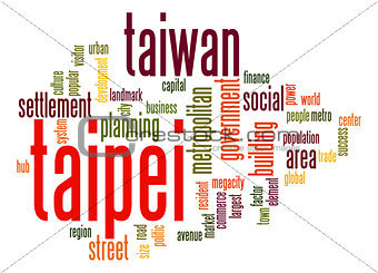 Taipei  word cloud