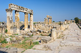 Ruins of Hierapolis, now Pamukkale