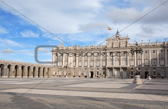 Royal Palace In Madrid