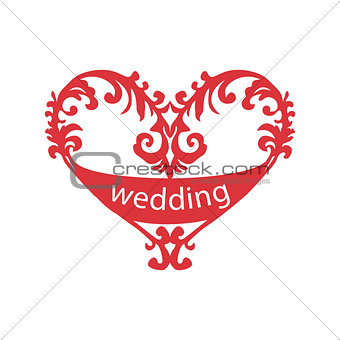 heart for wedding
