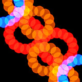 abstract blurry lights pattern