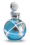3d small people - global network