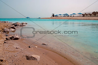 Shallowing of Dead Sea,  Israel