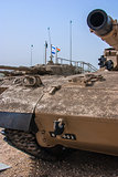 Israeli Merkava tank  in Latrun Armored Corps museum