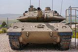Israeli Merkava tank  in Latrun Armored Corps museum