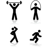 Exercise icons