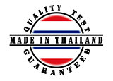 Quality test guaranteed stamp 