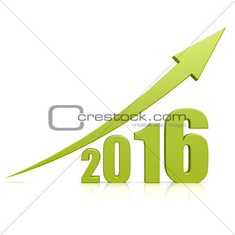 2016 growth green arrow