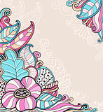 Abstract floral  background