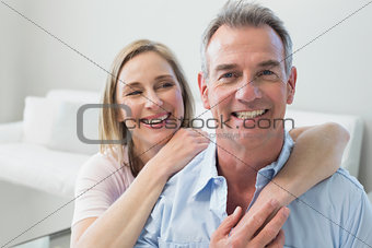 Close-up portrait of a loving couple