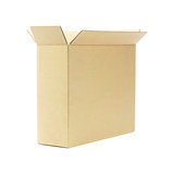 Open Empty Paper Box 