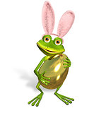 Easter frog