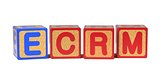 ECRM - Colored Childrens Alphabet Blocks.