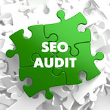 SEO Audit on Green Puzzle.
