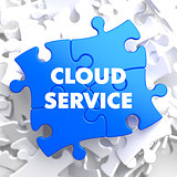 Cloud Service on Blue Puzzle.