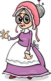fairy tale grandma cartoon illustration