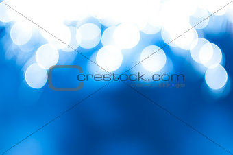 Magical blue abstract background with sparkles