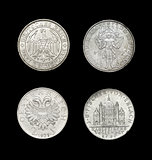 Set of coins of Germany and Austria