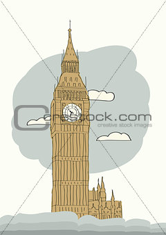 Big Ben, London, England, UK