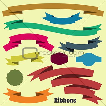 Ribbon banners