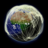 Network over Africa