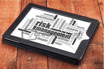 risk management word cloud 