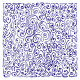 Vector Sketch Background With Pen Drawn Patterns