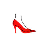 Foot In A Red Shoe Diagram