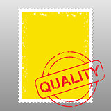 postage stamp quality