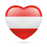 Heart icon of Austria